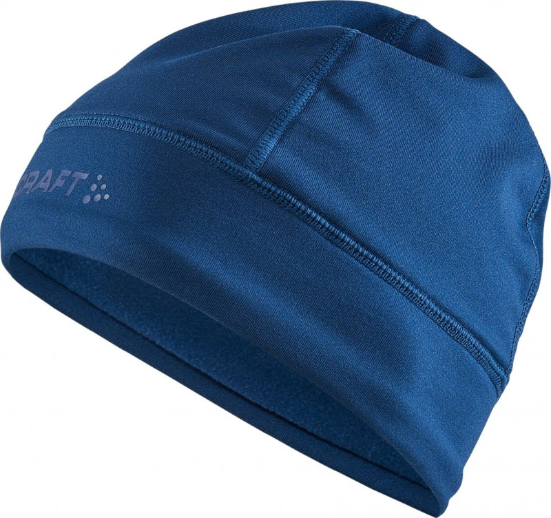 Unisex zateplená čepice CRAFT Core Essence Thermal modrá Velikost: L-XL