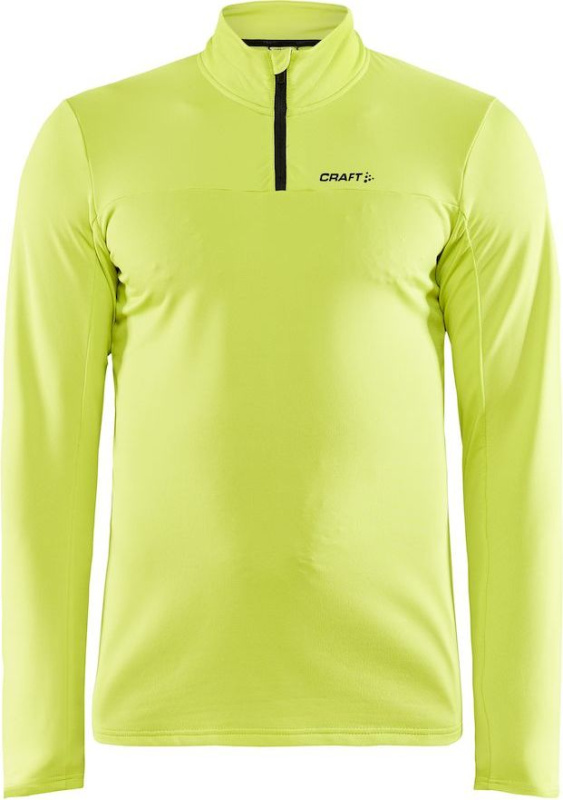 Pánský funkční polorolák CRAFT Core Gain žlutý Velikost: M