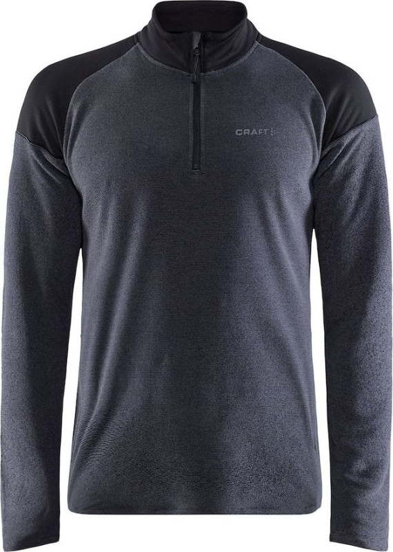 Pánský hřejivý polorolák CRAFT Core Edge Thermal šedý Velikost: M