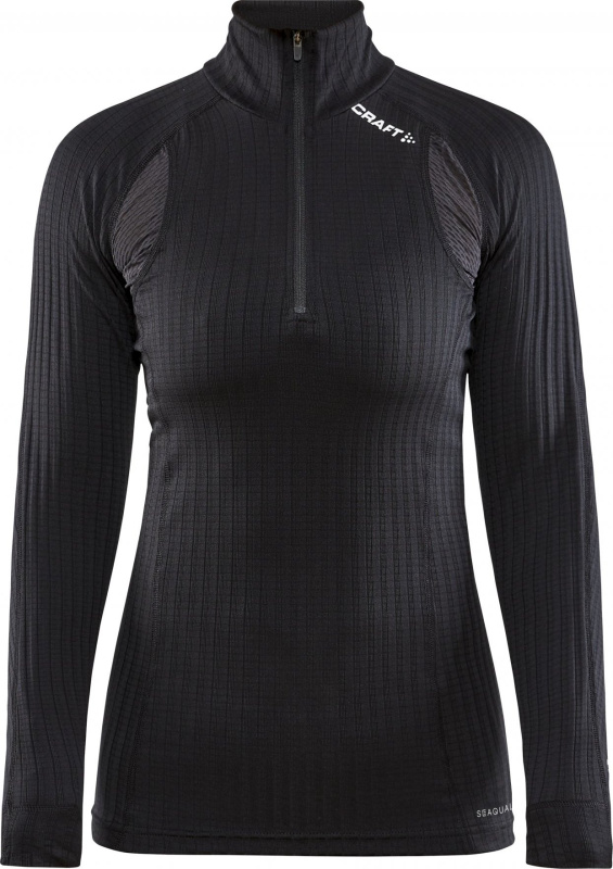 Dámské termo triko CRAFT Active Extreme X Zip - černá Velikost: XXL