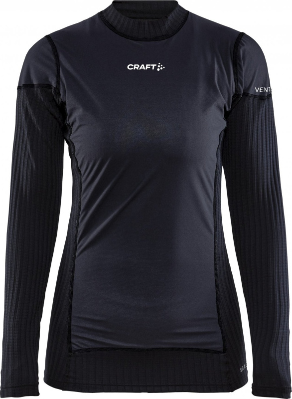 Dámské termo triko CRAFT Active Extreme X Wind LS - černá Velikost: XXL