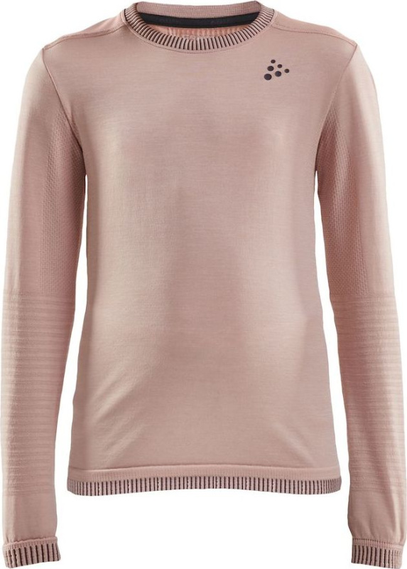 Dětské funkční triko CRAFT Fuseknit Comfort Junior růžové Velikost: 146/1