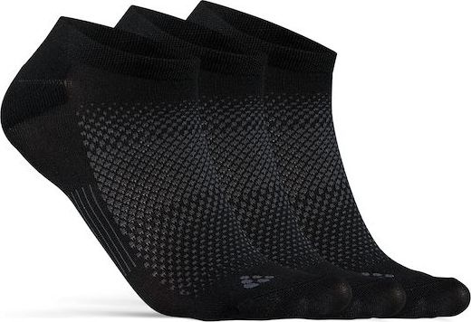 Funkční ponožky CRAFT Core Dry Footies 3-pack černé Velikost: 37-39