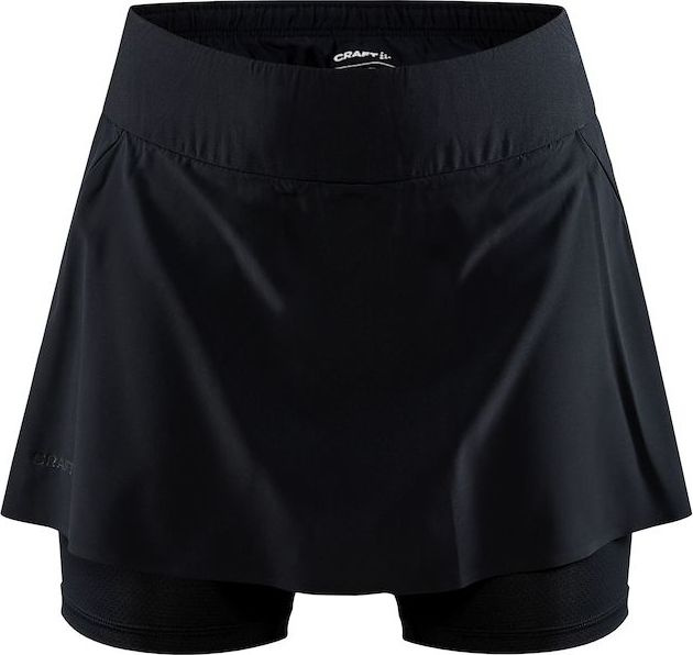 Dámská sportovní sukně CRAFT Pro Hypervent 2in1 černá Velikost: XL