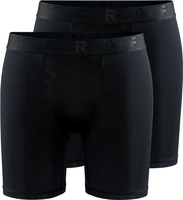 Pánské funkční boxerky CRAFT Core Dry 6, dva kusy černé Velikost: XXL