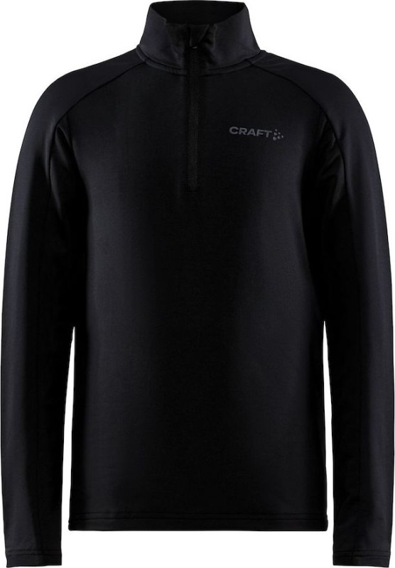 Dětský funkční polorolák CRAFT Core Gain JR černý Velikost: 158
