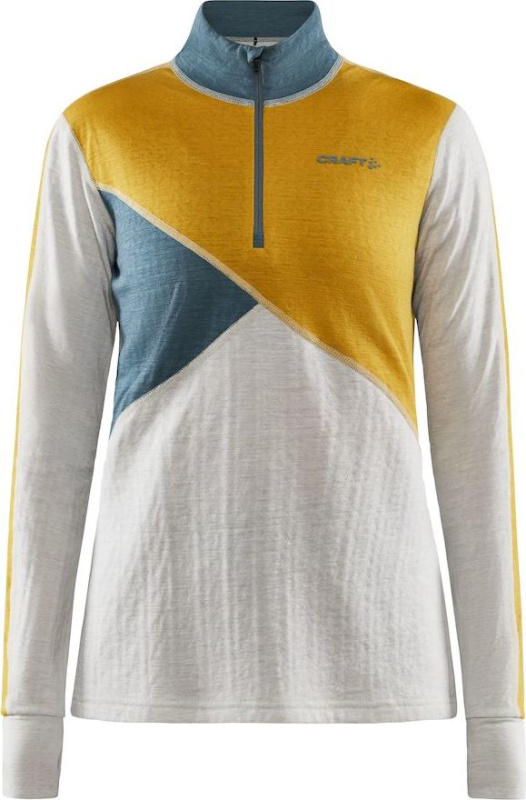 Dámské merino triko CRAFT Adv Nordic Wool Hz šedá Velikost: M