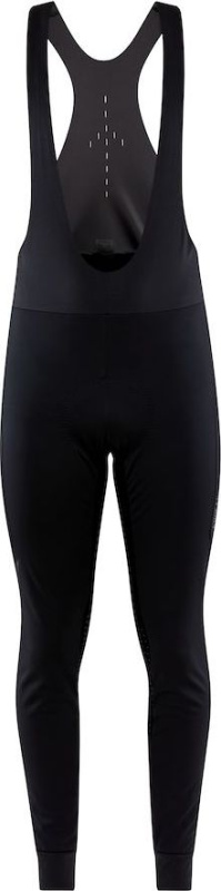 Pánské zateplené cyklokalhoty CRAFT Pro Subz Wind Bib černé Velikost: M