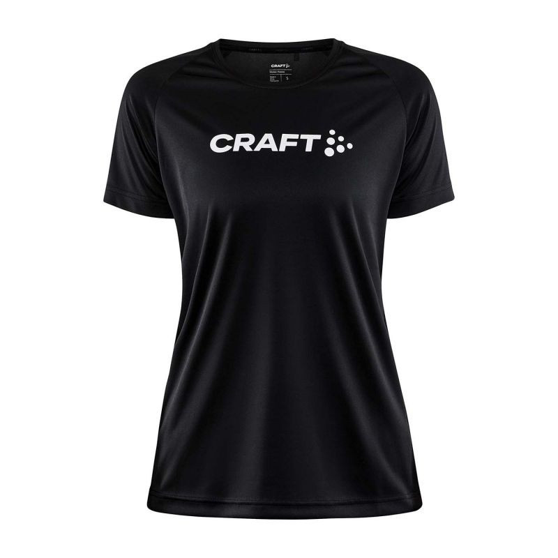 Dámské funkční triko CRAFT Core Essence Logo černá Velikost: M