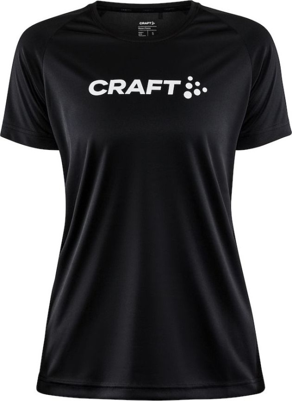 Dámské funkční triko CRAFT CORE Essence Logo - černá Velikost: L