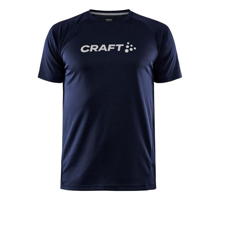 Pánské funkční triko CRAFT Core Essence Logo modré Velikost: M