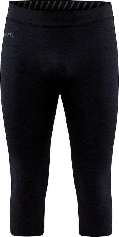 Pánské 3/4 funkční spodky CRAFT Core Dry Active Comfort černé Velikost: S