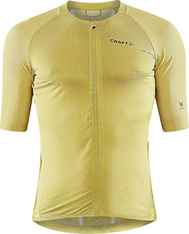 Pánský ultralehký cyklodres CRAFT Pro Nano žlutý Velikost: XL