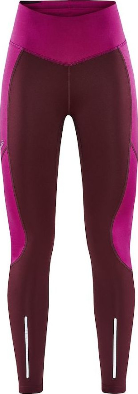 Dámské zateplené legíny CRAFT ADV Essence Warm Tights růžová Velikost: L