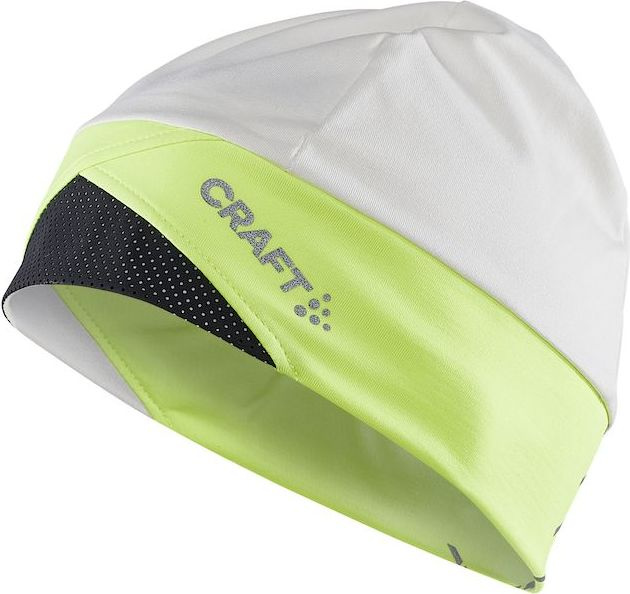Běžecká čepice CRAFT Adv Lumen Fleece bílá Velikost: S-M