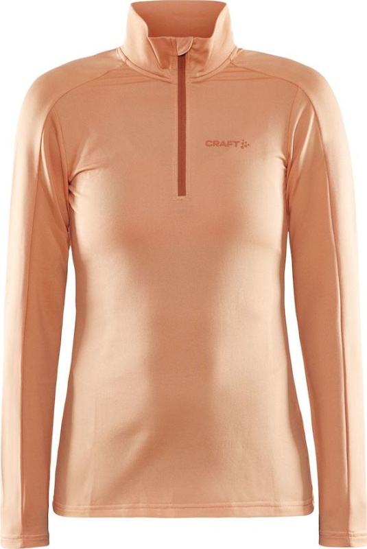 Dámský funkční polorolák CRAFT Core Gain oranžová Velikost: S