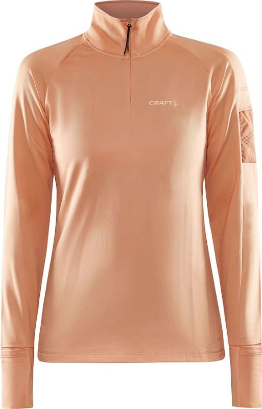 Dámské běžecké termo triko CRAFT Adv SubZ Ls oranžová Velikost: XL