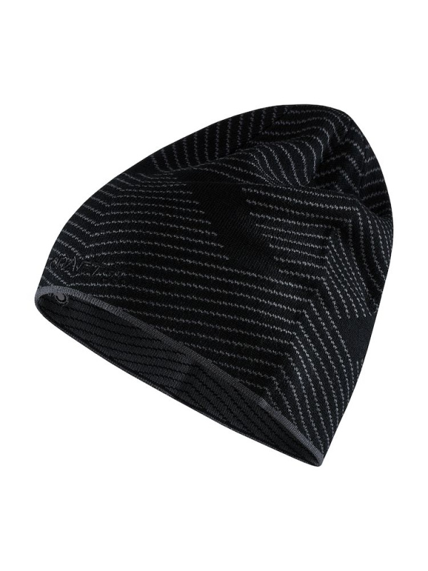 Čepice CRAFT Core Race Knit černá Velikost: S-M