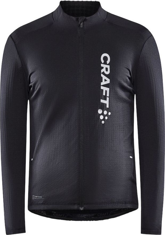 Pánský zateplený cyklodres CRAFT Core Subz LS černý Velikost: M