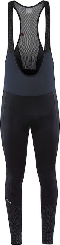 Pánské zateplené cyklokalhoty CRAFT Adv Subz Lumen Bib černé Velikost: XL