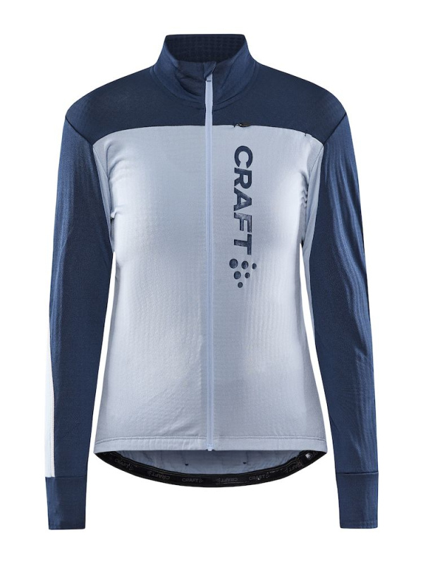 Dámský zateplený cyklodres CRAFT Core Bike Subz LS modrý Velikost: S