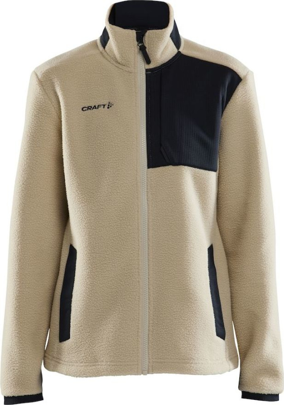 Dámská fleecová mikina CRAFT Adv Explore Heavy Fleece hnědá Velikost: M