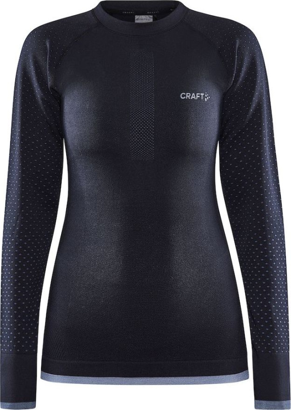 Dámské termo triko CRAFT Adv Warm Intensity Ls černá Velikost: XL