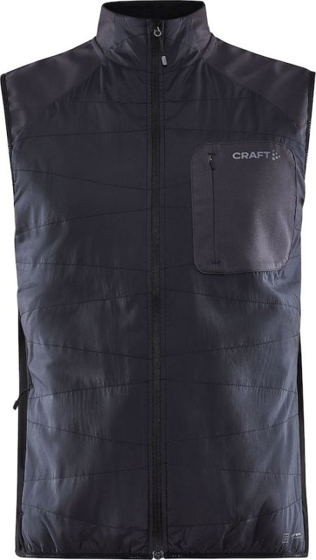 Pánská zateplená vesta CRAFT Core Nordic Training Insulate černá Velikost: S