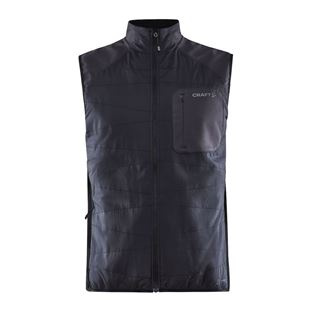 Pánská zateplená vesta CRAFT Core Nordic Training Insulate černá Velikost: XL
