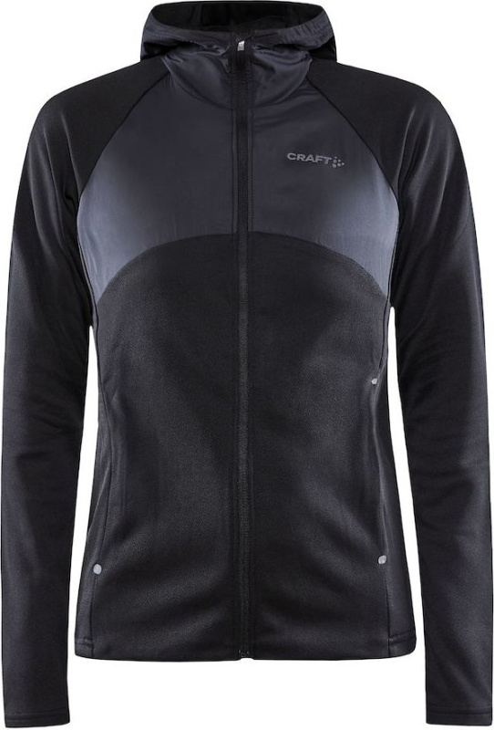 Dámská funkční mikina CRAFT Adv Essence Jersey Hood černá Velikost: XXL