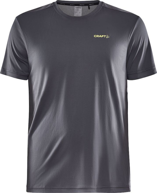 Pánské funkční triko CRAFT Core Essence SS šedé Velikost: S
