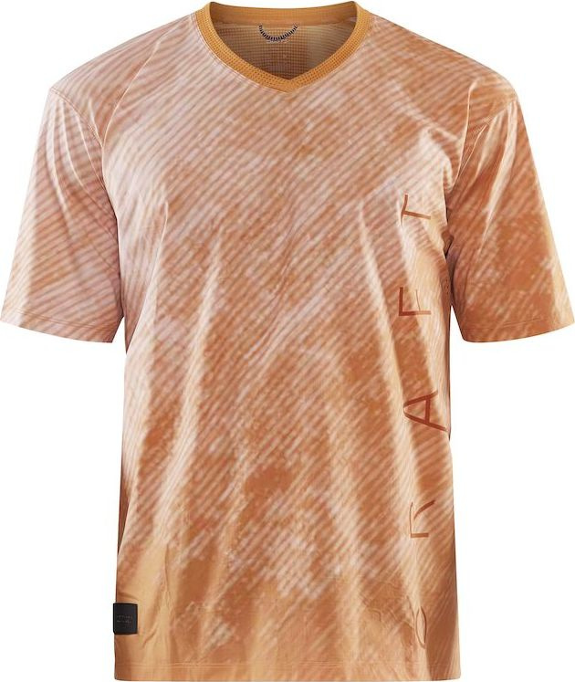 Pánský cyklodres CRAFT Adv Offroad XT oranžový Velikost: M