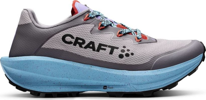 Pánské běžecké boty CRAFT Ctm Ultra Carbon Trail šedé Velikost: 9,5