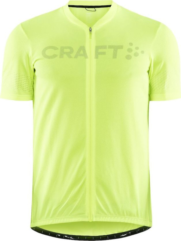 Pánský cyklodres CRAFT Core Endur Lumen žlutý Velikost: M