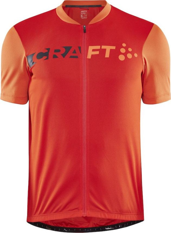Pánský cyklodres CRAFT Core Endur Logo oranžový Velikost: M