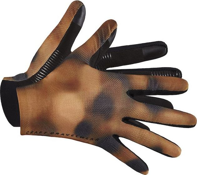 Cyklistické rukavice CRAFT Adv Gravel oranžové Velikost: XXL