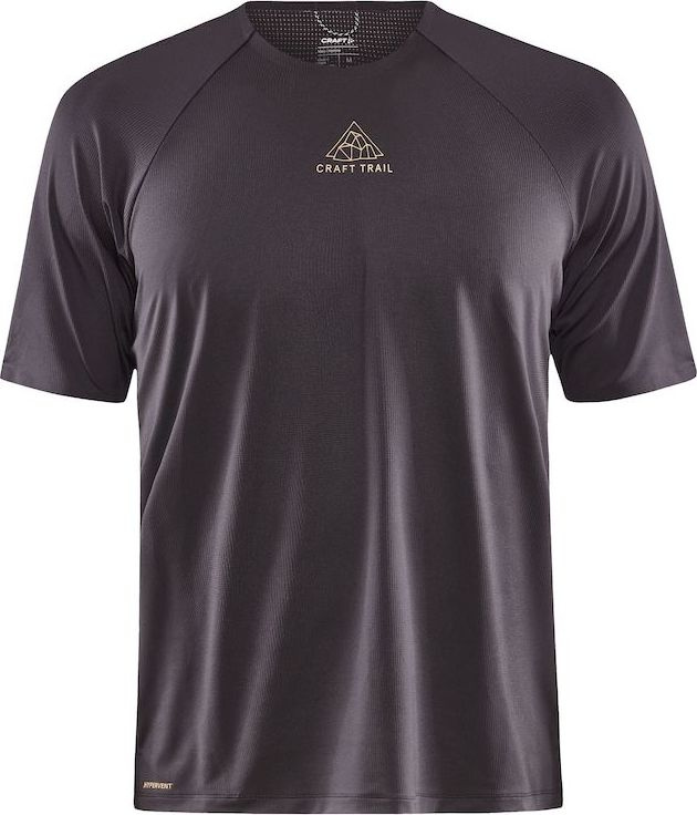 Pánské běžecké triko CRAFT Pro Trail SS černé Velikost: L