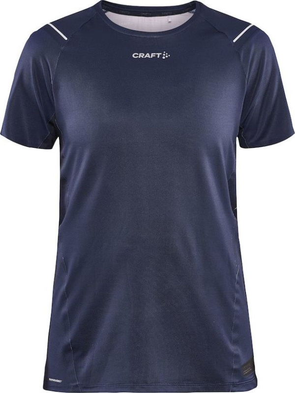 Dámské běžecké triko CRAFT Pro Hypervent SS tmavě modré Velikost: M