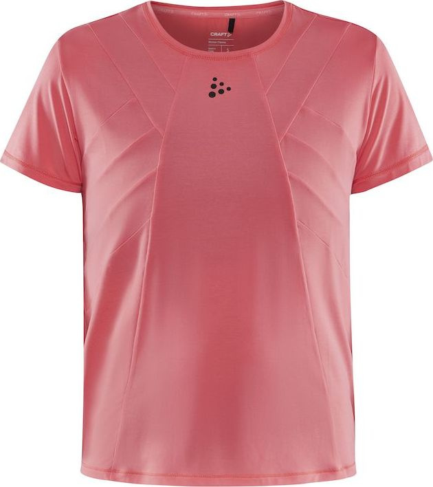 Dámské funkční triko CRAFT Adv Hit SS červené Velikost: M
