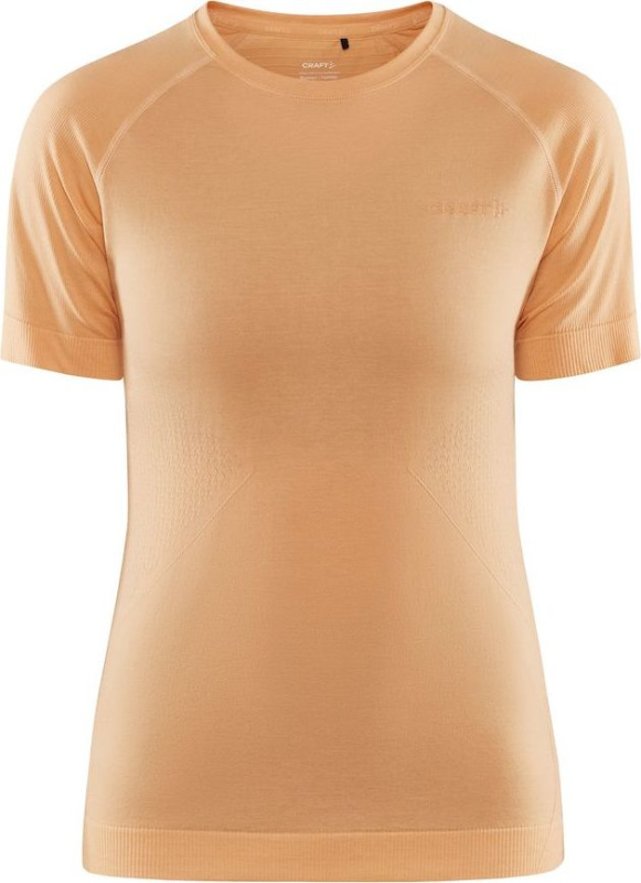 Dámské funkční triko CRAFT Core Dry Acitive Comfort SS oranžové Velikost: S