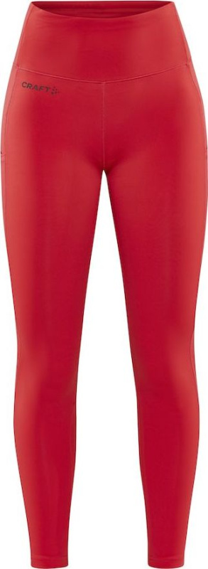 Dámské elastické kalhoty CRAFT Adv Essence 2 červené Velikost: XL