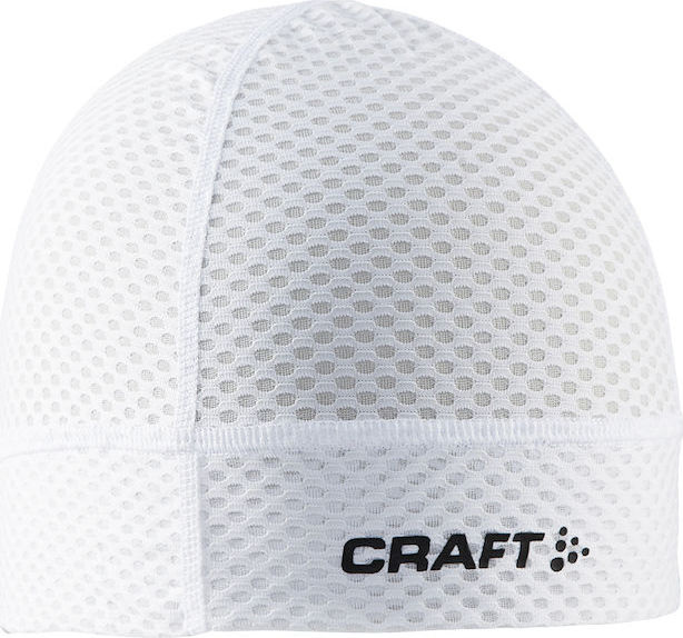 Funkční tenká čepice CRAFT Cool Mesh Superlight - bílá Velikost: S-M
