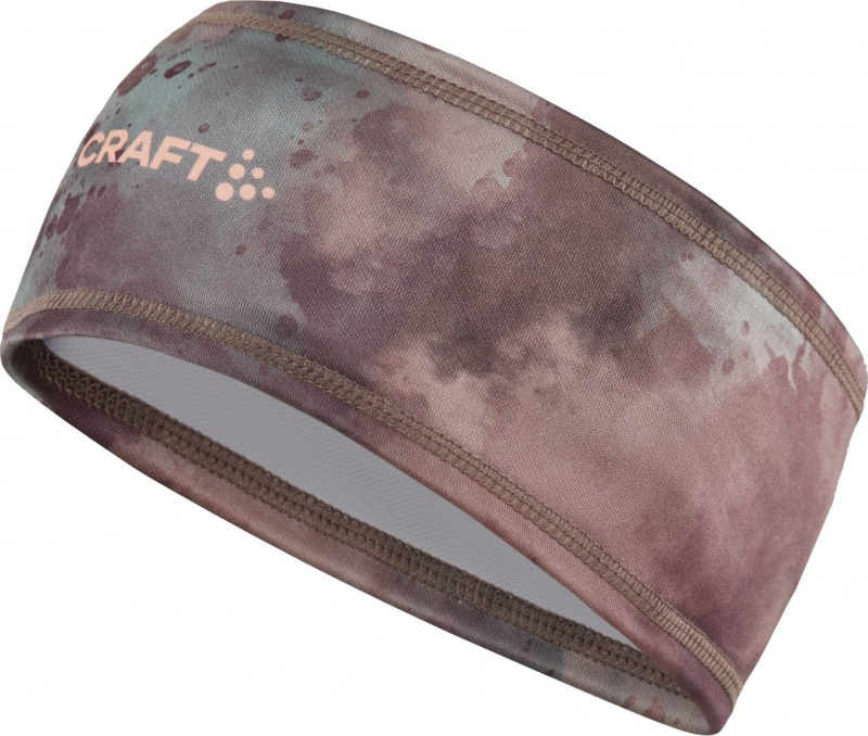 Funkční čelenka CRAFT Core Essence Jersey hnědá Velikost: UNI