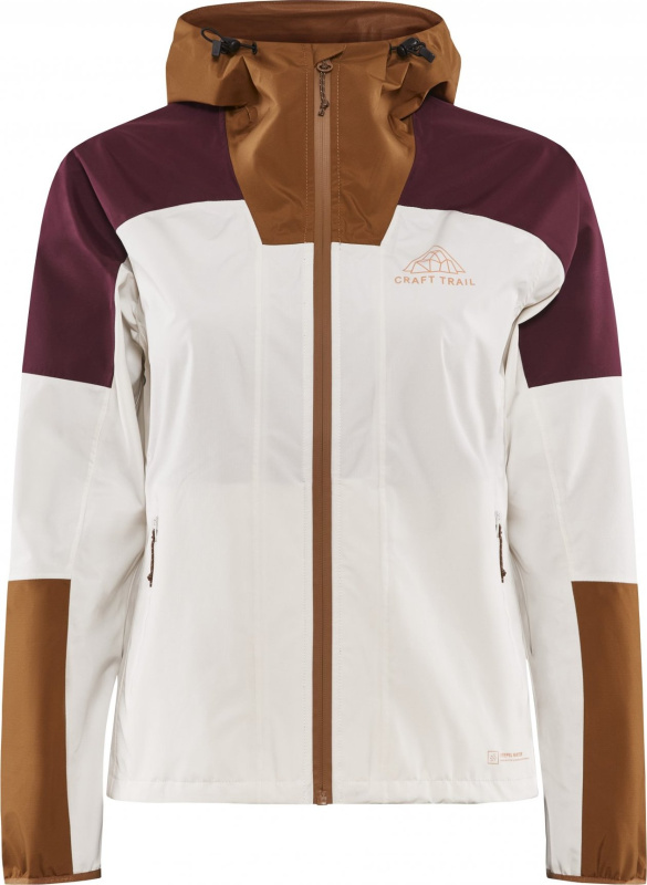 Dámská běžecká bunda CRAFT Pro Trail Hydro šedá Velikost: M