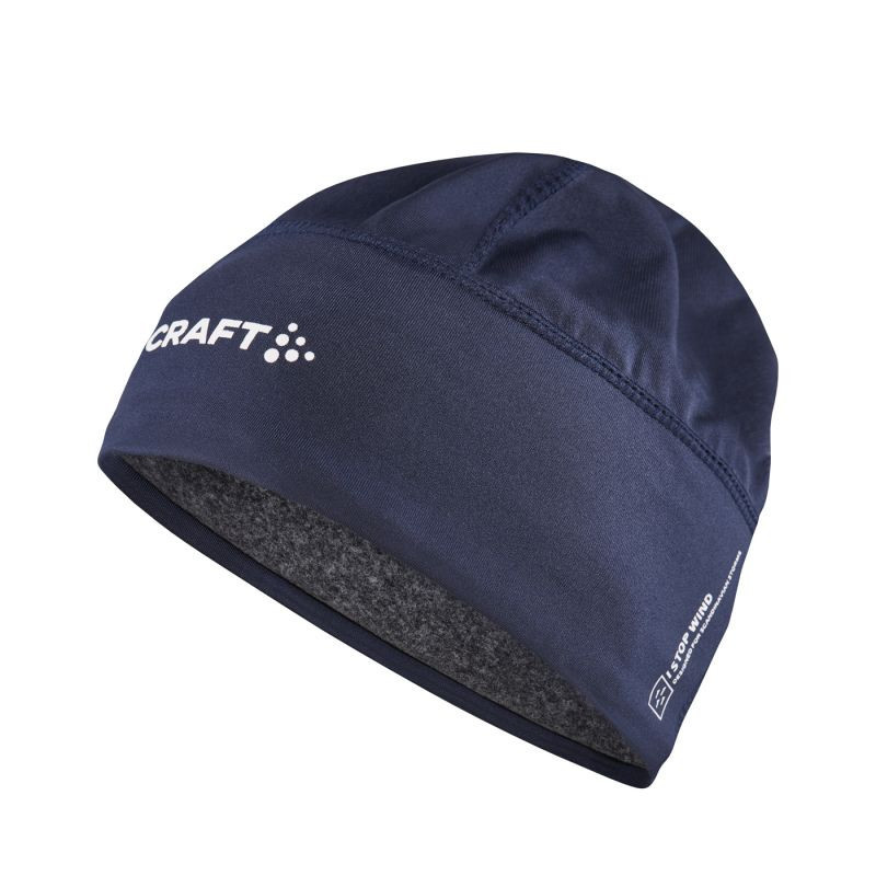 Sportovní čepice CRAFT Adv Windblock Fleece modrá Velikost: S-M