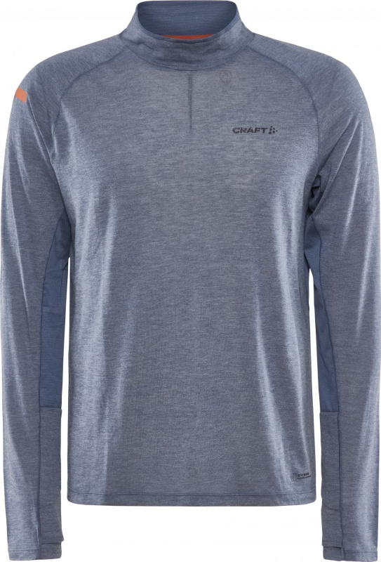 Pánské triko merino CRAFT Adv Subz Wool Ls 2 modré Velikost: XL