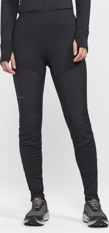 Dámské zateplené kalhoty CRAFT Adv Subz Tights 3 černé Velikost: S