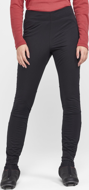 Dámské elastické kalhoty CRAFT Core Nordic Training Wind Tights černé Velikost: L