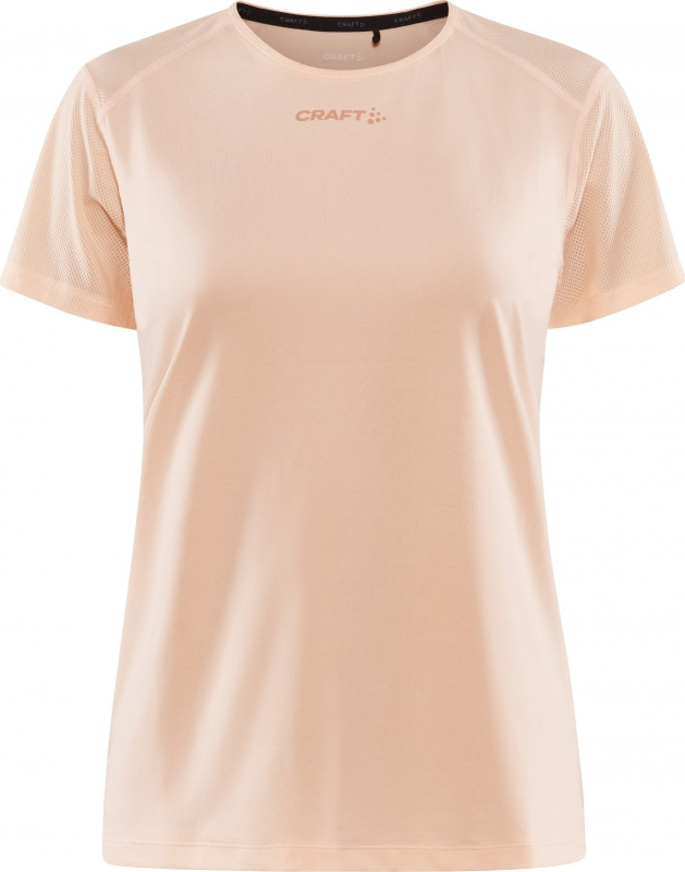 Dámské funkční triko CRAFT Adv Essence Slim Ss růžové Velikost: L