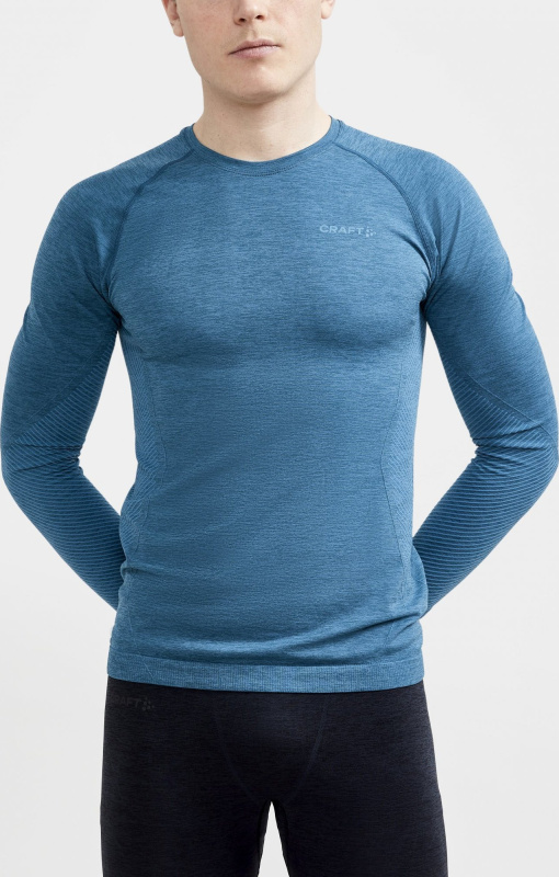 Pánské funkční triko CRAFT Core Dry Active Comfort LS modré Velikost: XXL